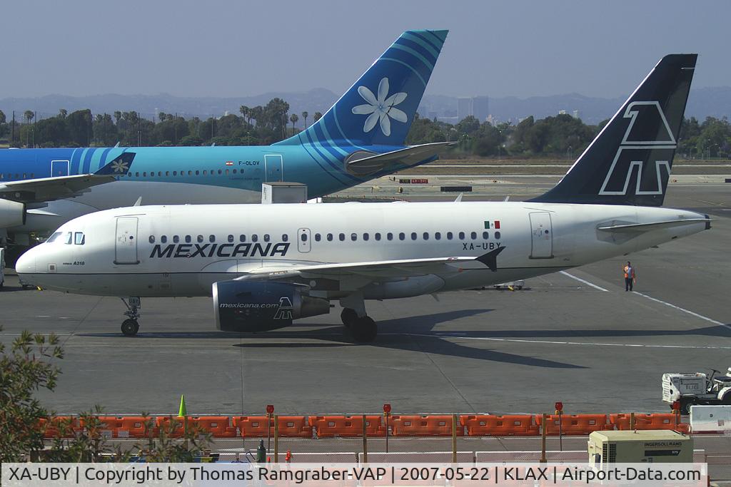 XA-UBY, 2005 Airbus A318-111 C/N 2552, Mexicana Airbus A318