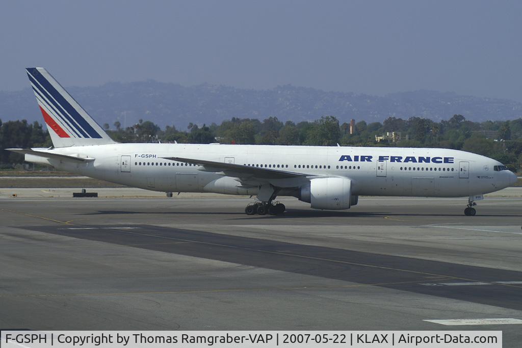 F-GSPH, 1999 Boeing 777-228/ER C/N 28675, Air France Boeing 777-200