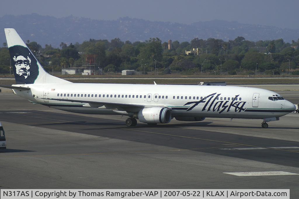 N317AS, 2003 Boeing 737-990 C/N 30856, Alaska Airlines Boeing 737-900