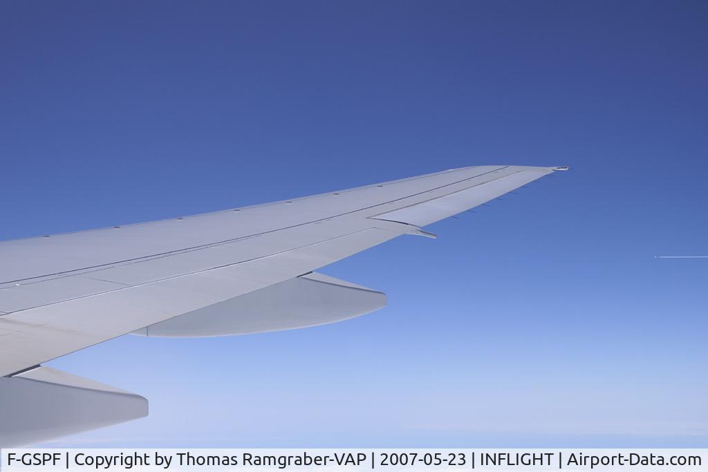 F-GSPF, 1999 Boeing 777-228/ER C/N 29007, Air France Boeing 777-200 (inflight LAX-CDG)