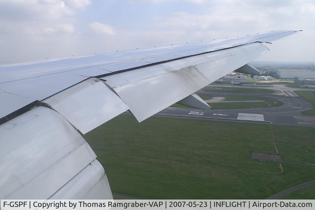 F-GSPF, 1999 Boeing 777-228/ER C/N 29007, Air France Boeing 777-200 (inflight LAX-CDG)