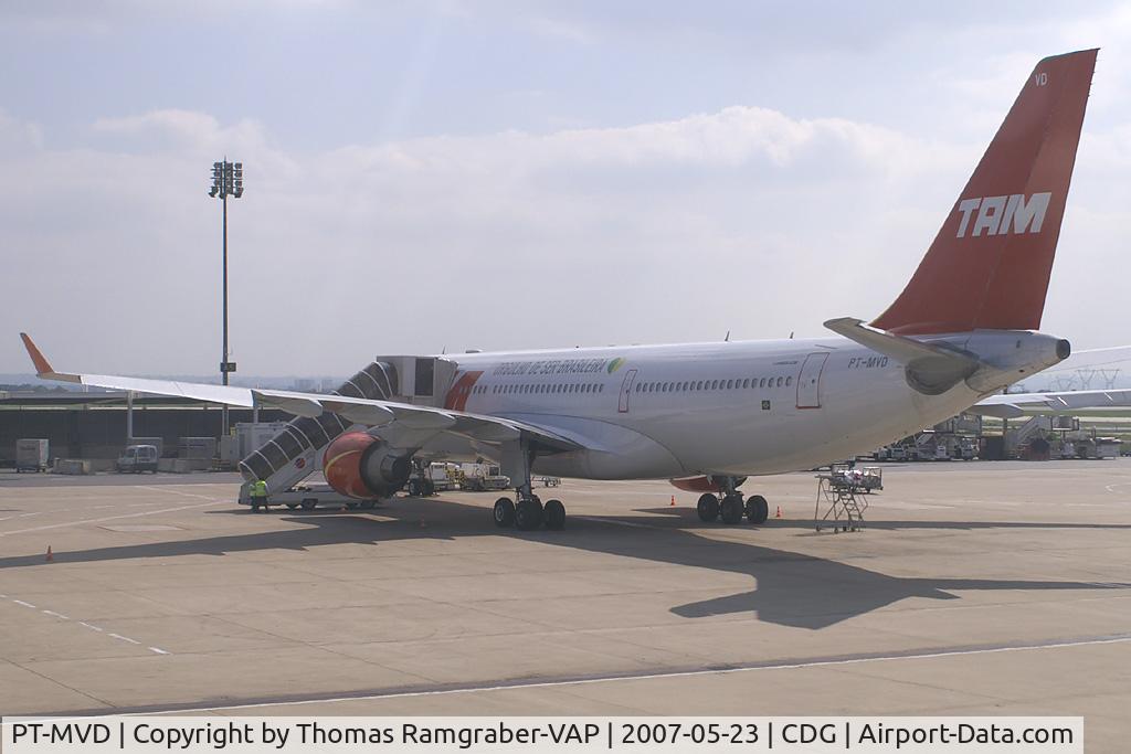 PT-MVD, 1999 Airbus A330-223 C/N 259, TAM Linhas Aereas Airbus A330-200