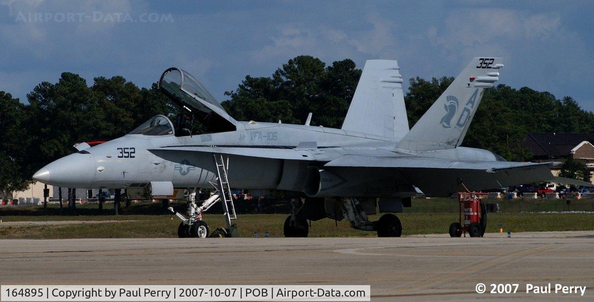 164895, McDonnell Douglas F/A-18C Hornet C/N 1227/C356, The refueling probe is exposed on this one, how about that?