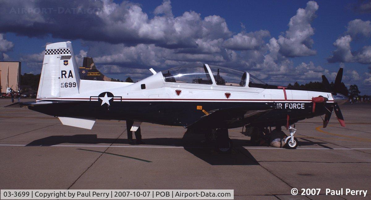 03-3699, 2003 Raytheon T-6A Texan II C/N PT-245, The Texan II, she just has the look of a trainer