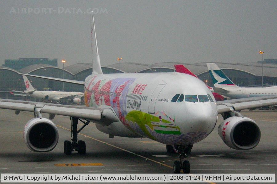 B-HWG, 2005 Airbus A330-343 C/N 662, Dragonair flight to Kaohsiung