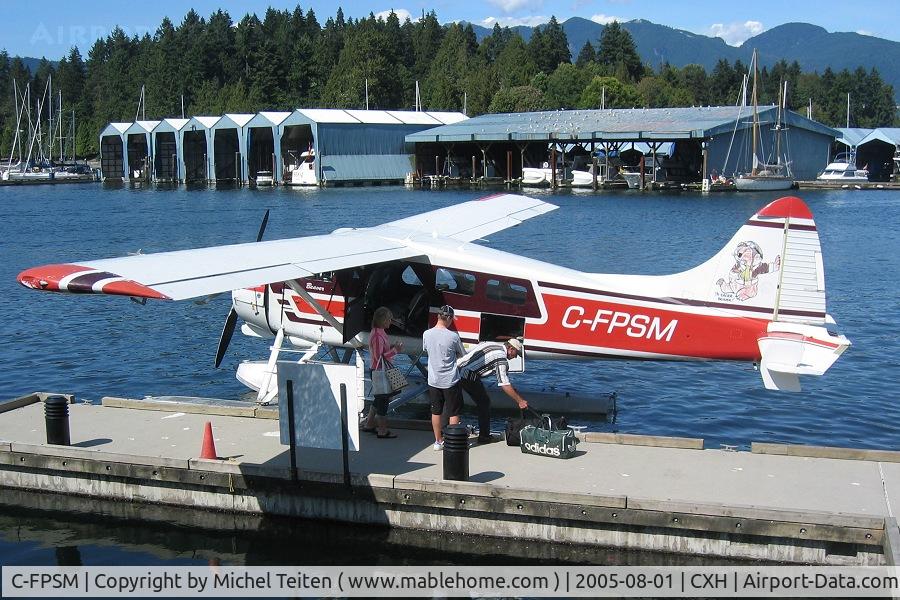 C-FPSM, 1952 De Havilland Canada DHC-2 Beaver Mk.1 C/N 170, Viking Air near the Westin Bayshore