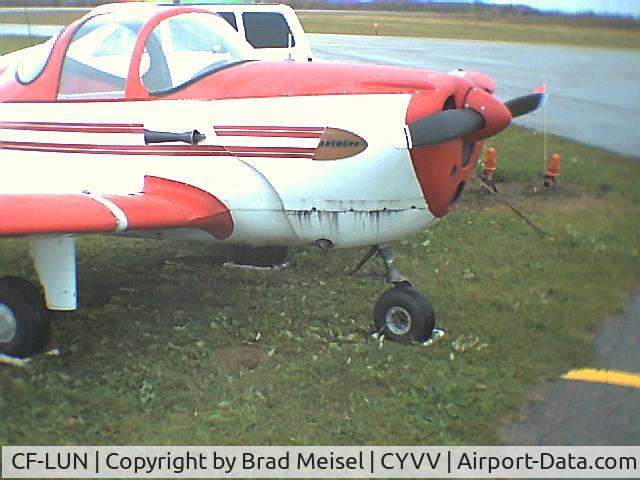 CF-LUN, 1947 Erco 415CDX Ercoupe C/N 4791X, my fathers ercoupe just before he sold it