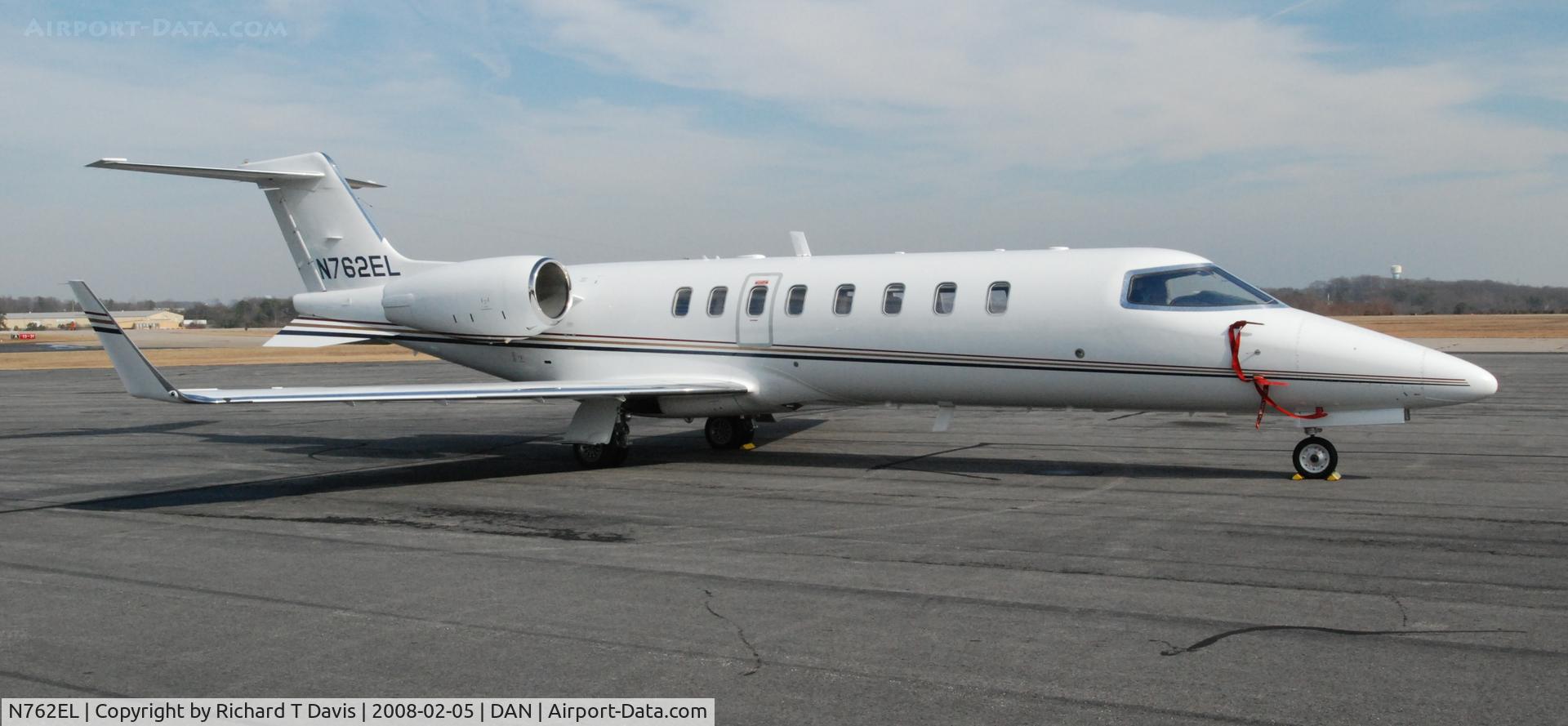 N762EL, 2000 Learjet Inc 45 C/N 107, 2000 Learjet 45 in Danville Va.