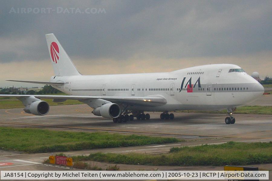 JA8154, 1981 Boeing 747-246B C/N 22745/547, Japan Asia Airways