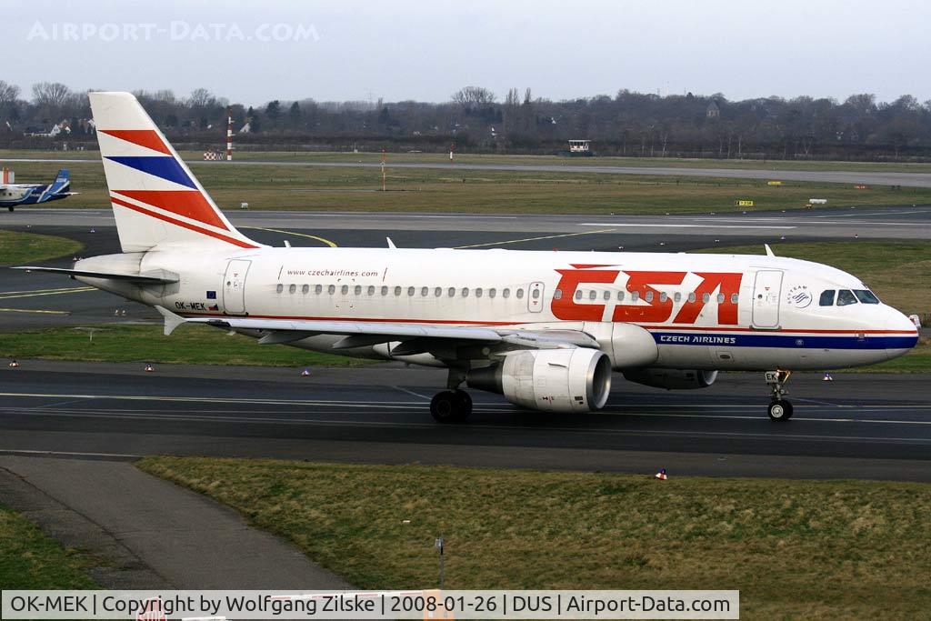 OK-MEK, 2007 Airbus A319-112 C/N 3043, visitor