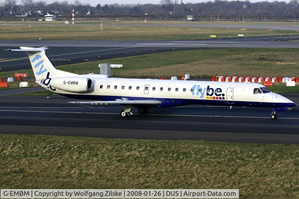G-EMBM, 1999 Embraer EMB-145EU (ERJ-145EU) C/N 145196, visitor