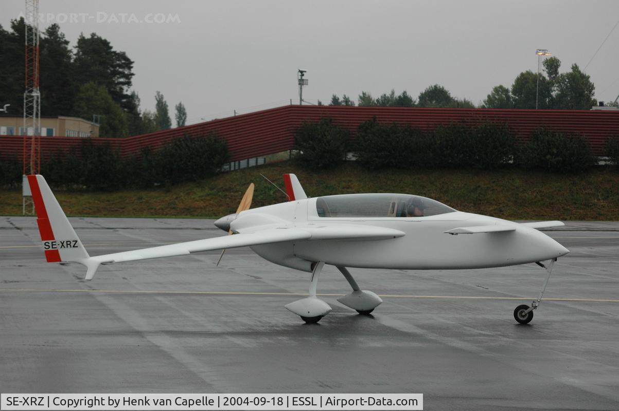 SE-XRZ, 1983 Rutan VariEze C/N 1405-1066, Vari-Eze at Linköping airport.
