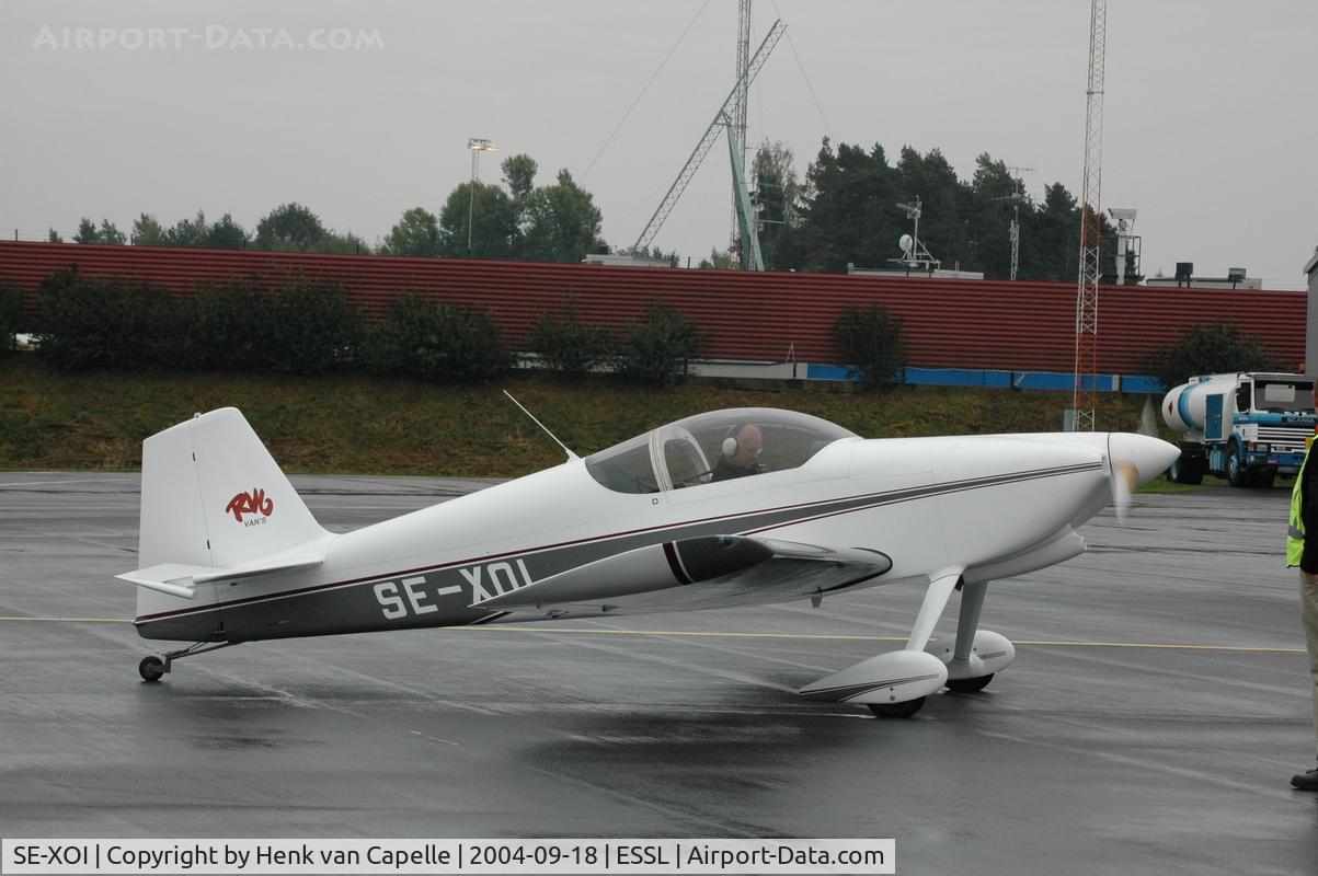 SE-XOI, 1994 Vans RV-6 C/N 20898-753, RV-6 homebuilt at Linköping airport