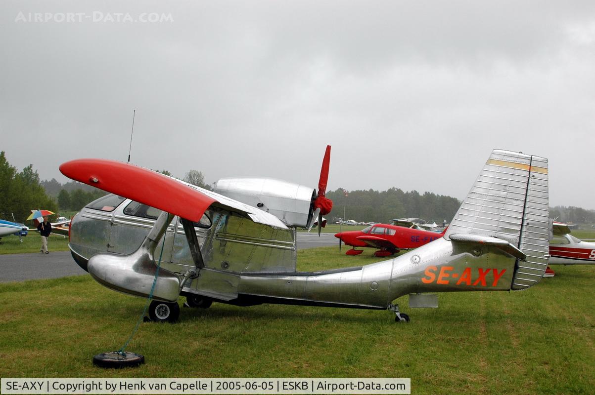SE-AXY, 1947 Republic RC-3 Seabee C/N 830, Seabee flying boat at Barkarby airfield, Stockholm, Sweden