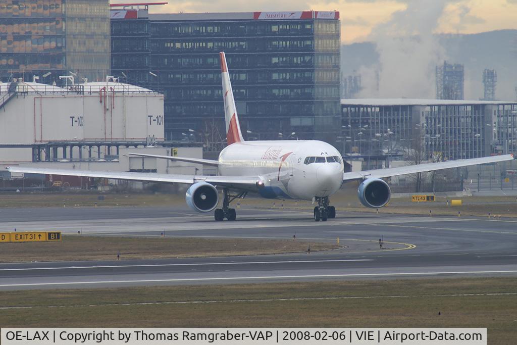 OE-LAX, 1992 Boeing 767-3Z9/ER C/N 27095, Austrian Airlines Boeing 767-300