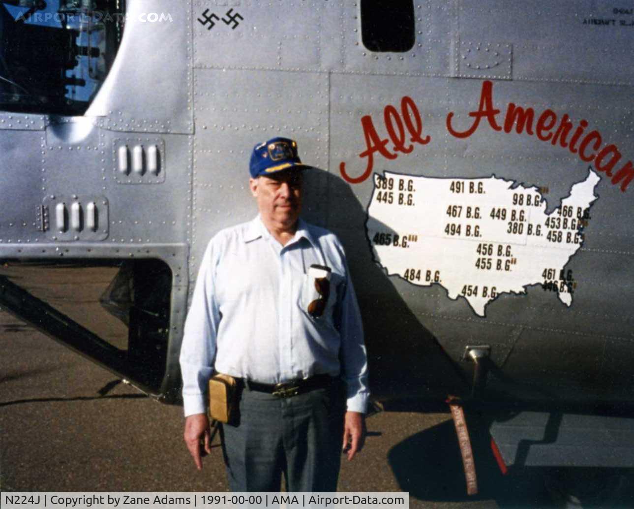 N224J, 1944 Consolidated B-24J-85-CF Liberator C/N 1347 (44-44052), B-24 