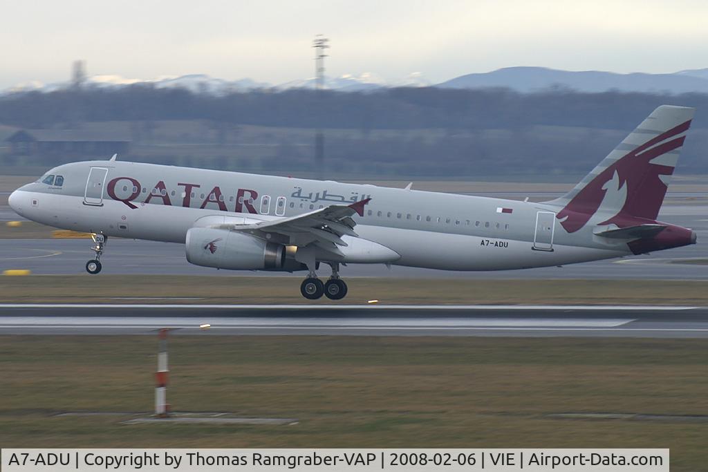 A7-ADU, 2007 Airbus A320-232 C/N 3071, Qatar Airways Airbus A320