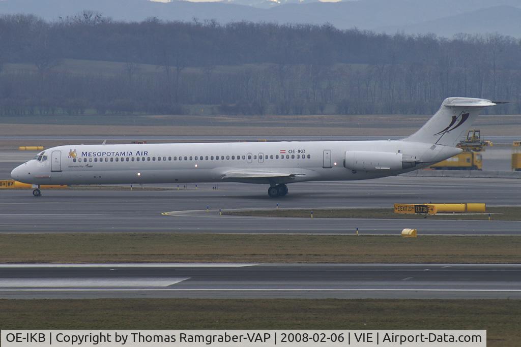OE-IKB, 1986 McDonnell Douglas MD-83 (DC-9-83) C/N 49448, Mesopotamia Air MDD MD80