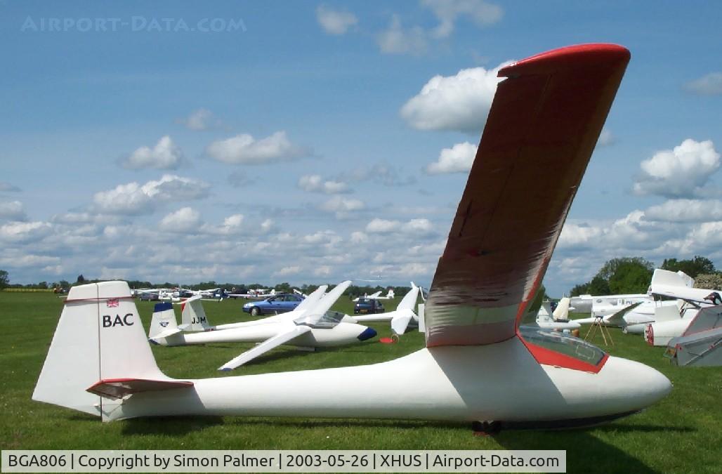 BGA806, Slingsby T-43 Skylark 3B C/N 1101, Slingsby Skylark (c/n 1101) at Husbands Bosworth
