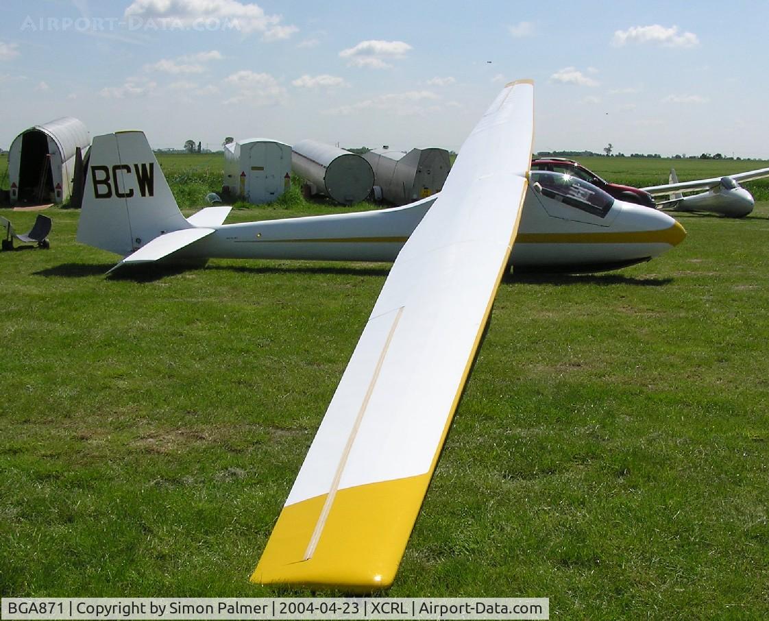 BGA871, Slingsby T-43 Skylark 3B C/N 1147, Slingsby Skylark (c/n 1147) at Crowland