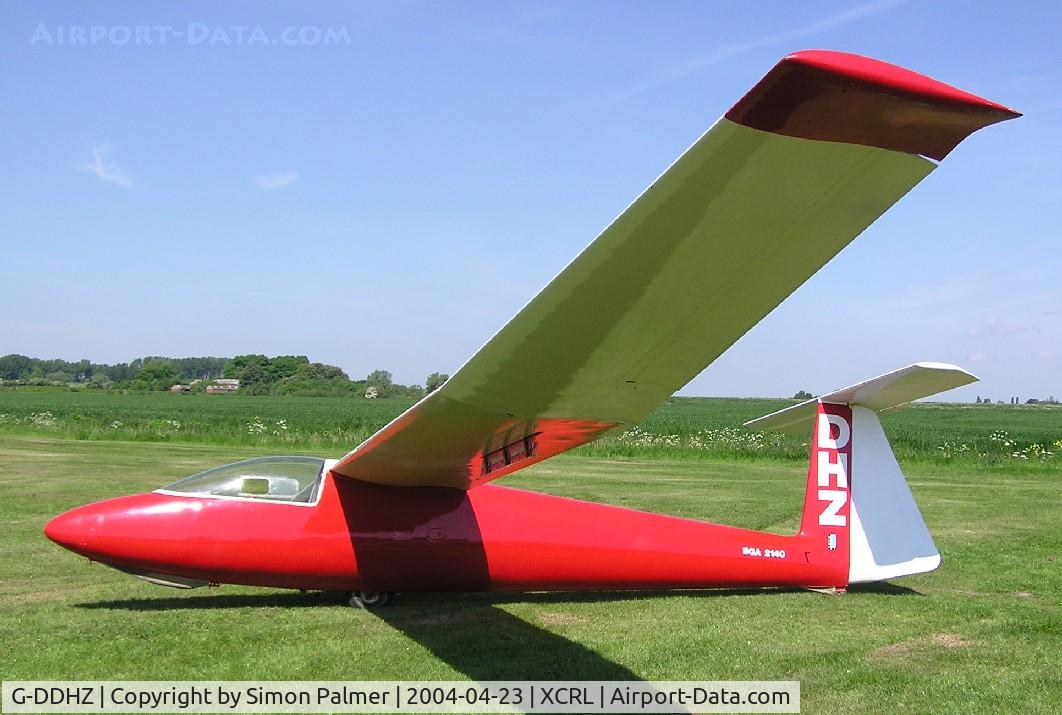 G-DDHZ, PZL-Bielsko SZD-30 Pirat C/N S-06.41, SZD-30 Pirat at Crowland