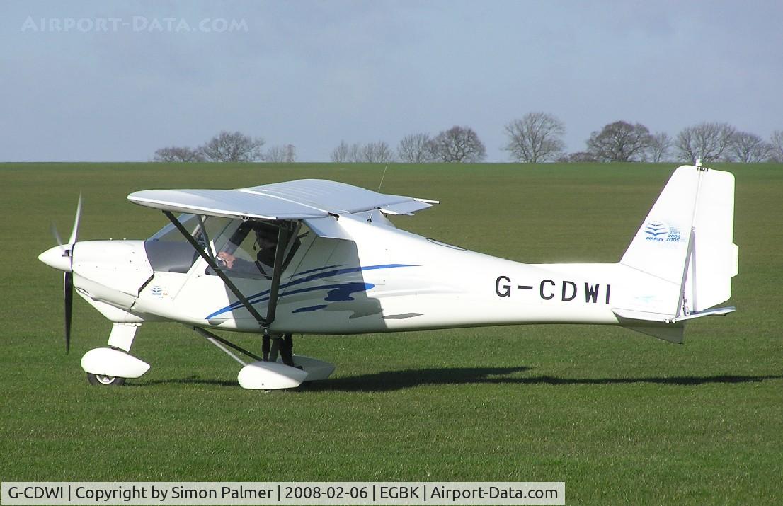 G-CDWI, 2006 Comco Ikarus C42 FB80 C/N 0601-6783, Ikarus C42 at Sywell