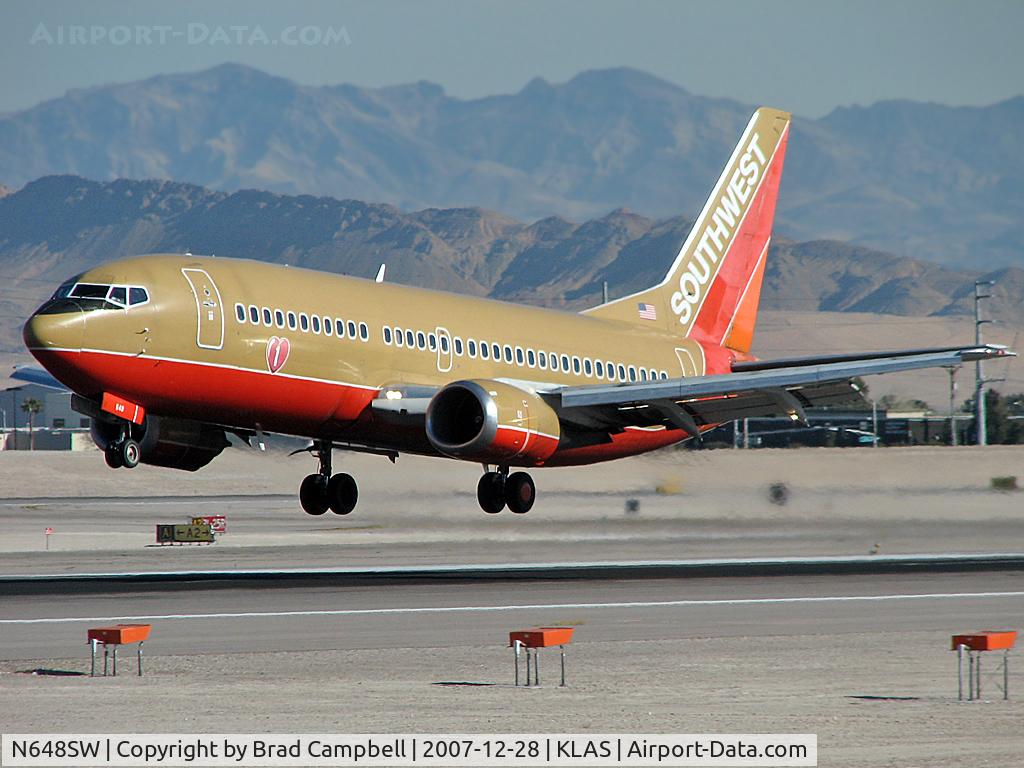 N648SW, 1997 Boeing 737-3H4 C/N 27718, Southwest Airlines / 1997 Boeing 737-3H4