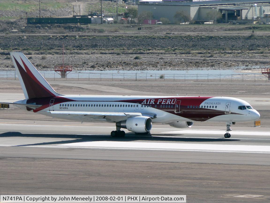 N741PA, 1990 Boeing 757-230 C/N 24737, Superbowl charter