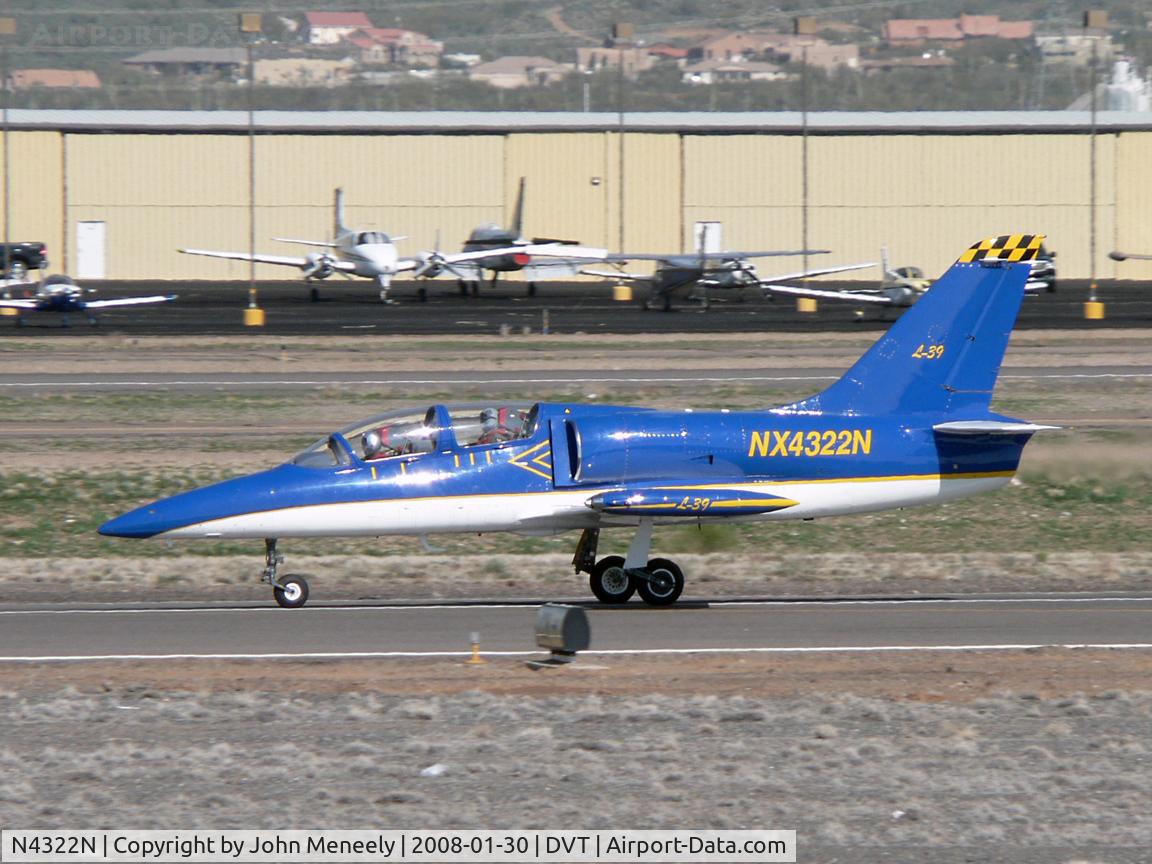 N4322N, 1984 Aero L-39C Albatros Albatros C/N 432907, Rolling out