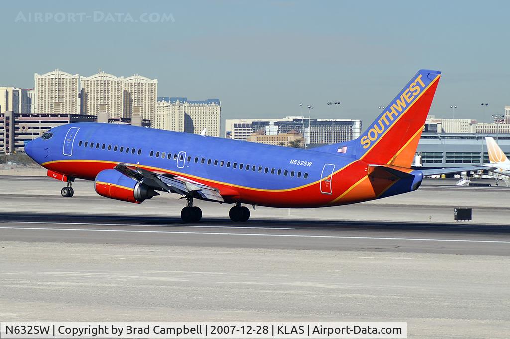 N632SW, 1996 Boeing 737-3H4 C/N 27707, Southwest Airlines / 1996 Boeing 737-3H4