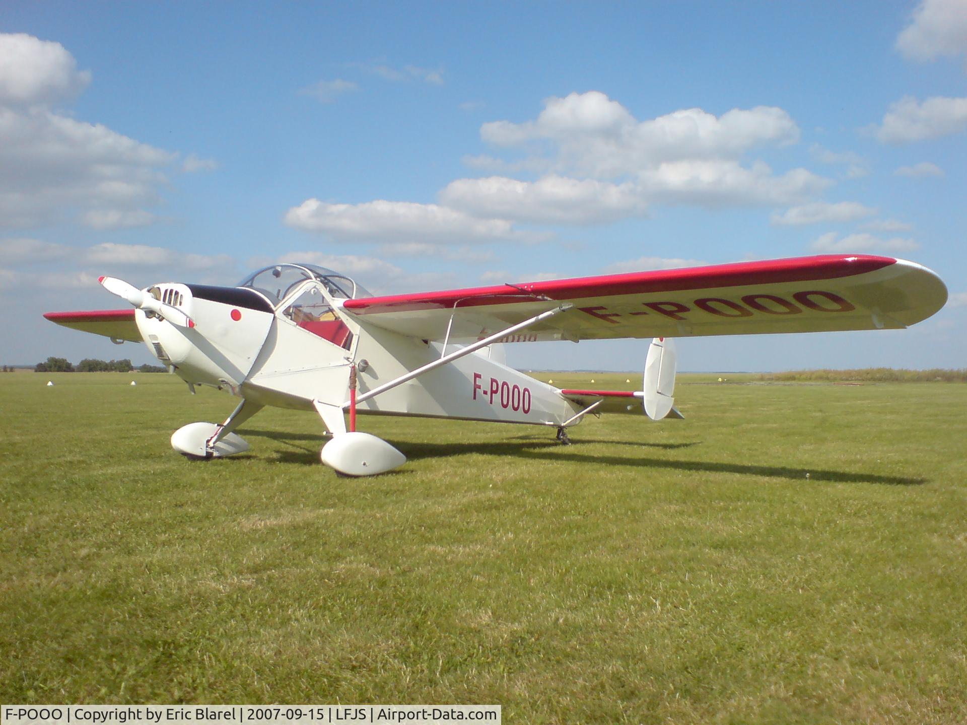 F-POOO, Nord NC-854S C/N 78, NC854S, ex F-BFSZ rebuilt in 2002