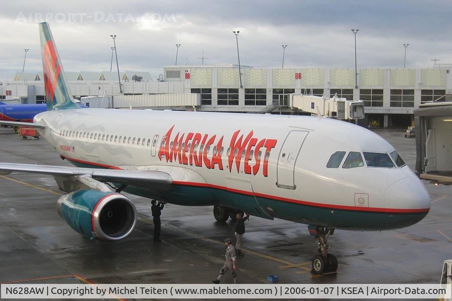 N628AW, 1989 Airbus A320-231 C/N 67, America West