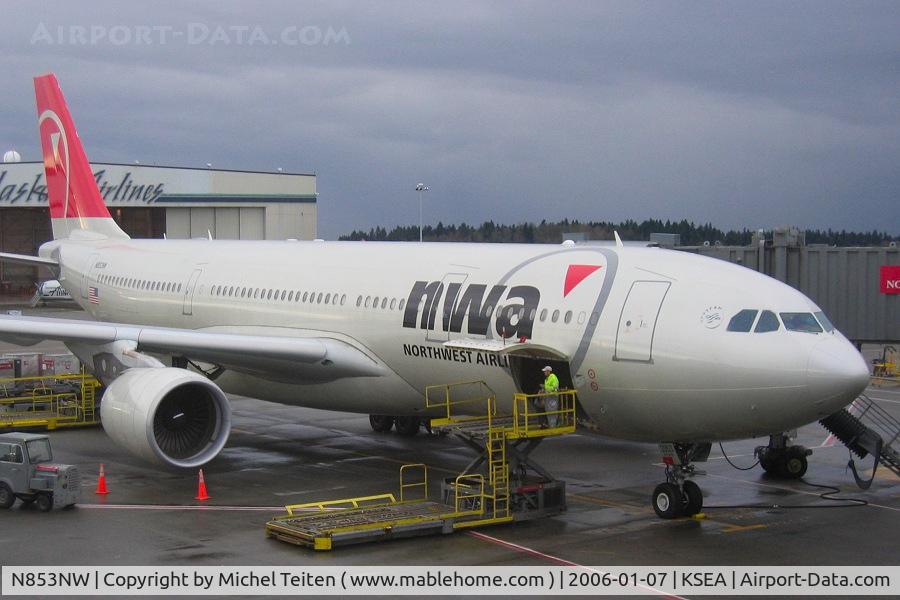 N853NW, 2004 Airbus A330-223 C/N 0618, Northwest Airlines