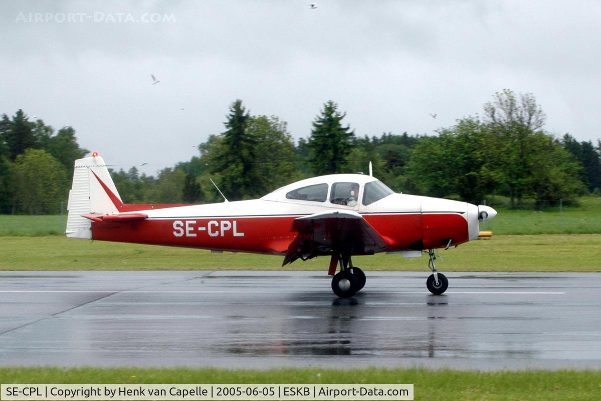 SE-CPL, 1949 Ryan Navion A C/N NAV-4-1786, Navion at Barkarby airfield, Stockholm, Sweden.