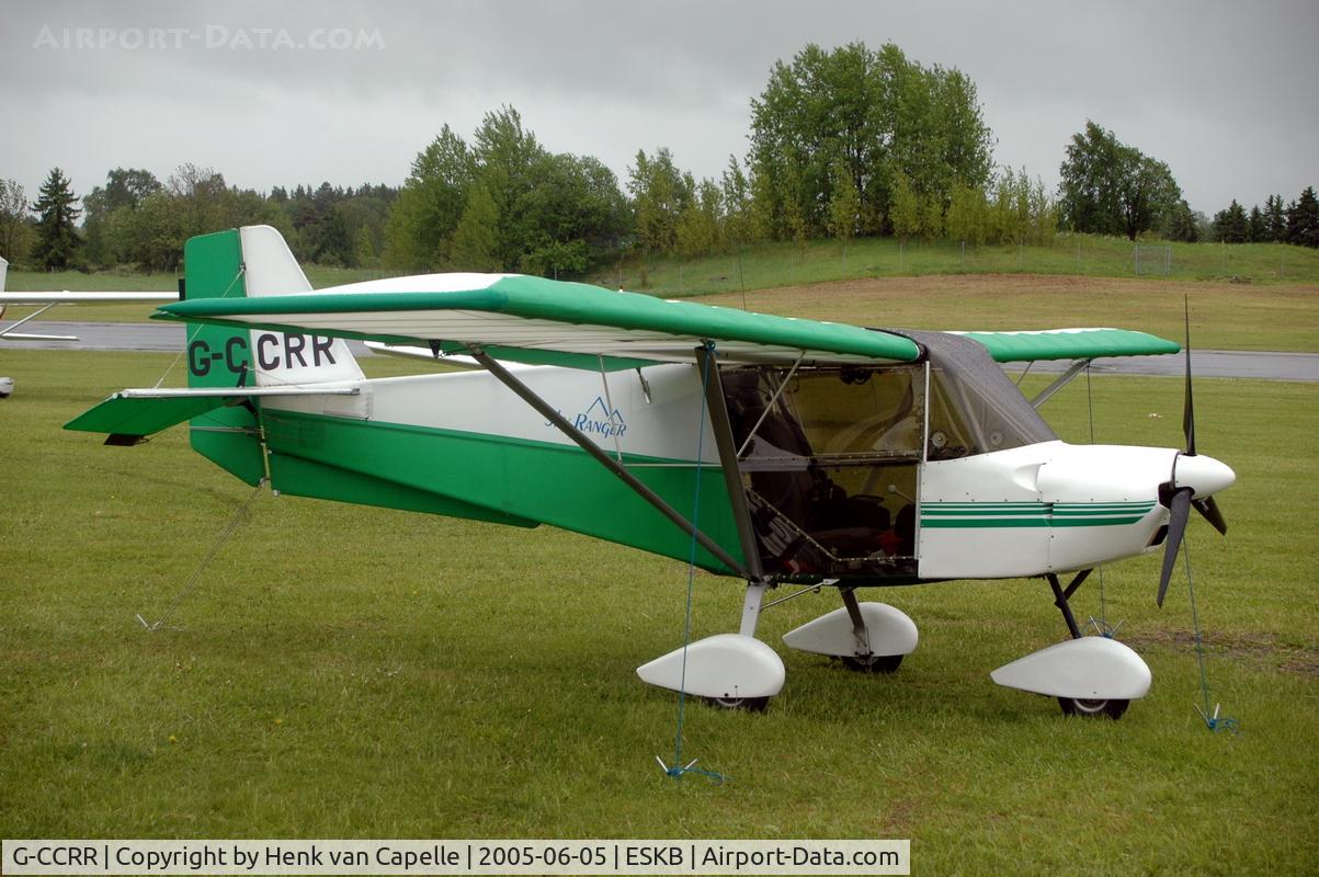 G-CCRR, 2004 Best Off Skyranger 912(1) C/N BMAA/HB/329, Skyranger at Barkarby airfield, Stockholm, Sweden.