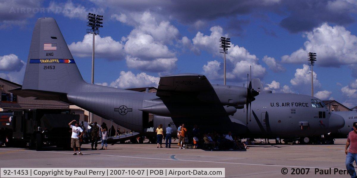 92-1453, 1992 Lockheed C-130H Hercules C/N 382-5330, On of the Hotel models up from Charlotte
