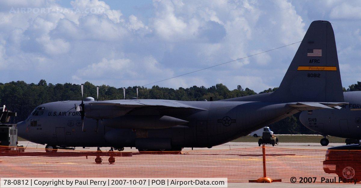 78-0812, 1978 Lockheed C-130H-LM Hercules C/N 382-4822, Visitor from Pittsburgh sharing some space with the visitor from Hawaii