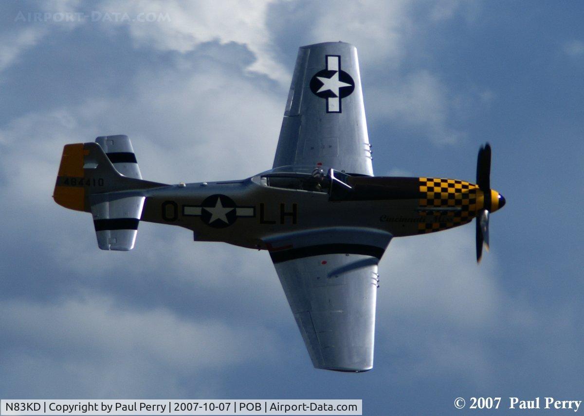 N83KD, 1944 North American F-51D Mustang C/N 44-84410, Is there such a thing as too much Mustang?