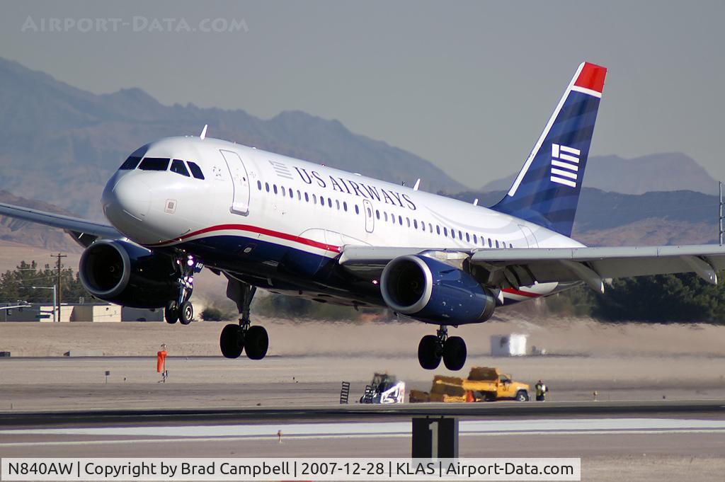 N840AW, 2006 Airbus A319-132 C/N 2690, US Airways / 2006 Airbus A319-132
