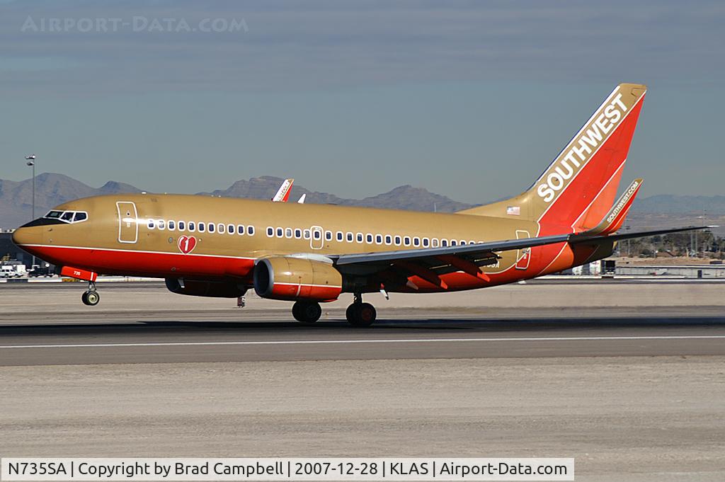 N735SA, 1999 Boeing 737-7H4 C/N 27867, Southwest Airlines / 1999 Boeing 737-7H4