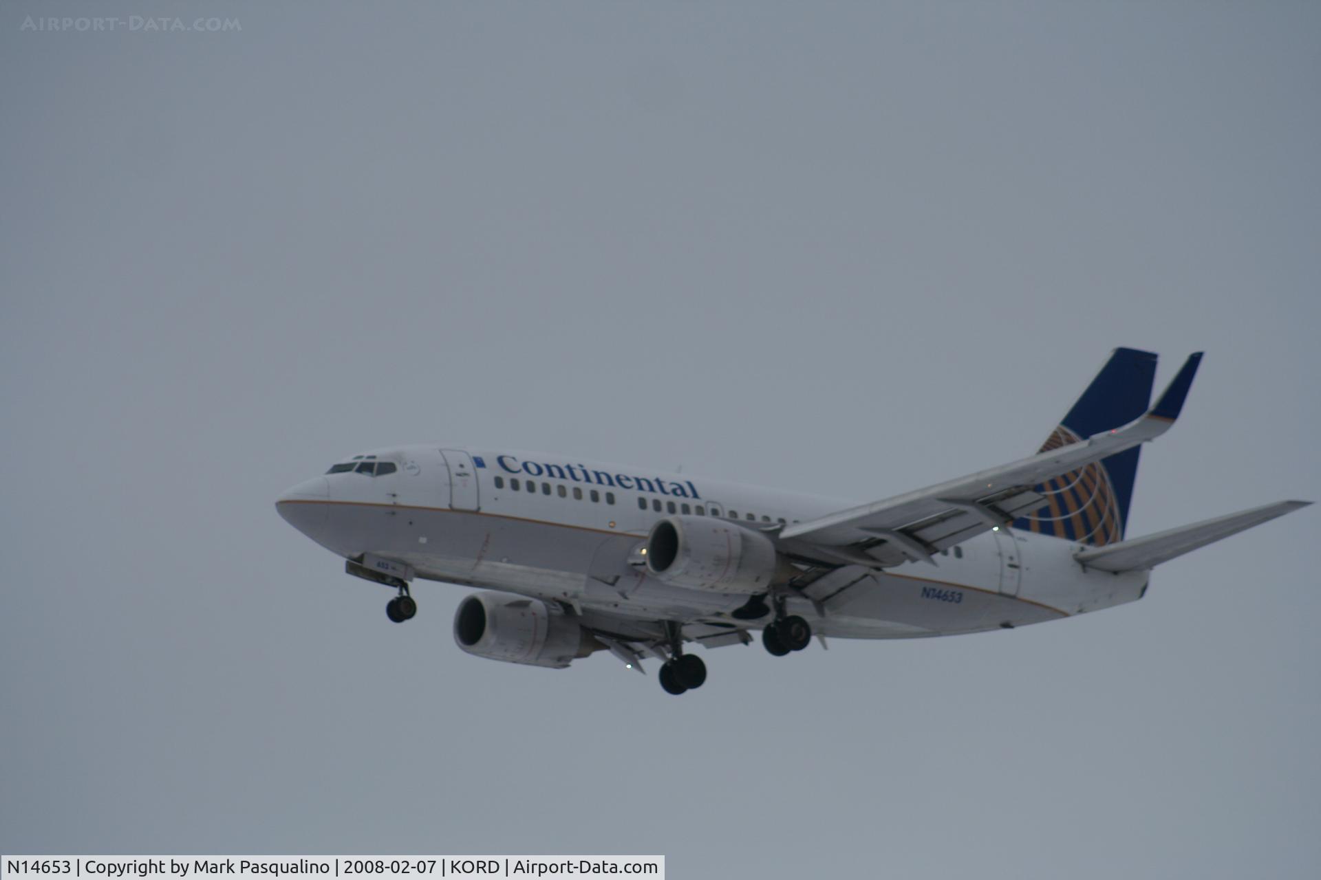 N14653, 1998 Boeing 737-524 C/N 28914, Boeing 737-500