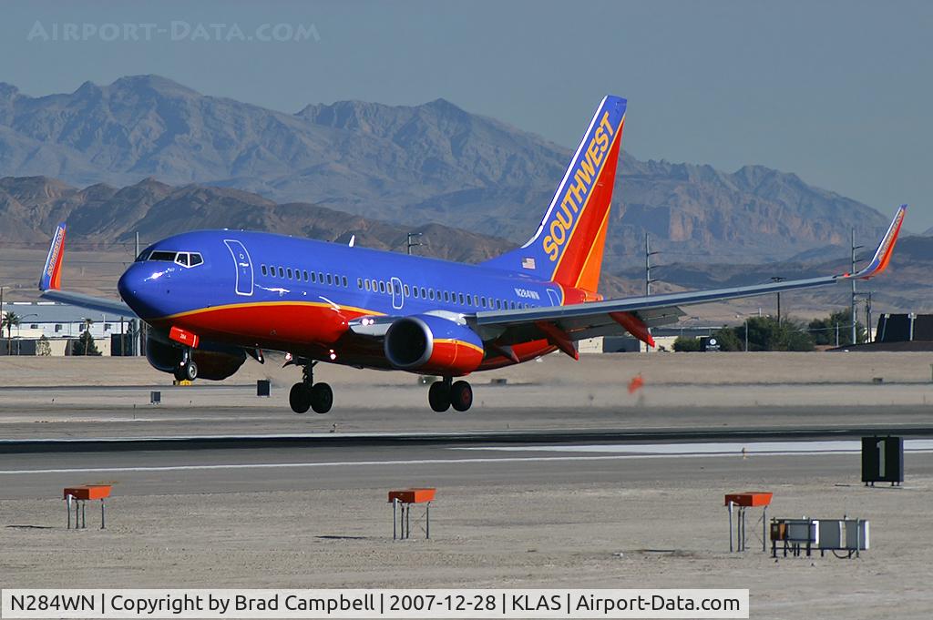 N284WN, 2007 Boeing 737-7H4 C/N 32535, Southwest Airlines / 2007 Boeing 737-7H4