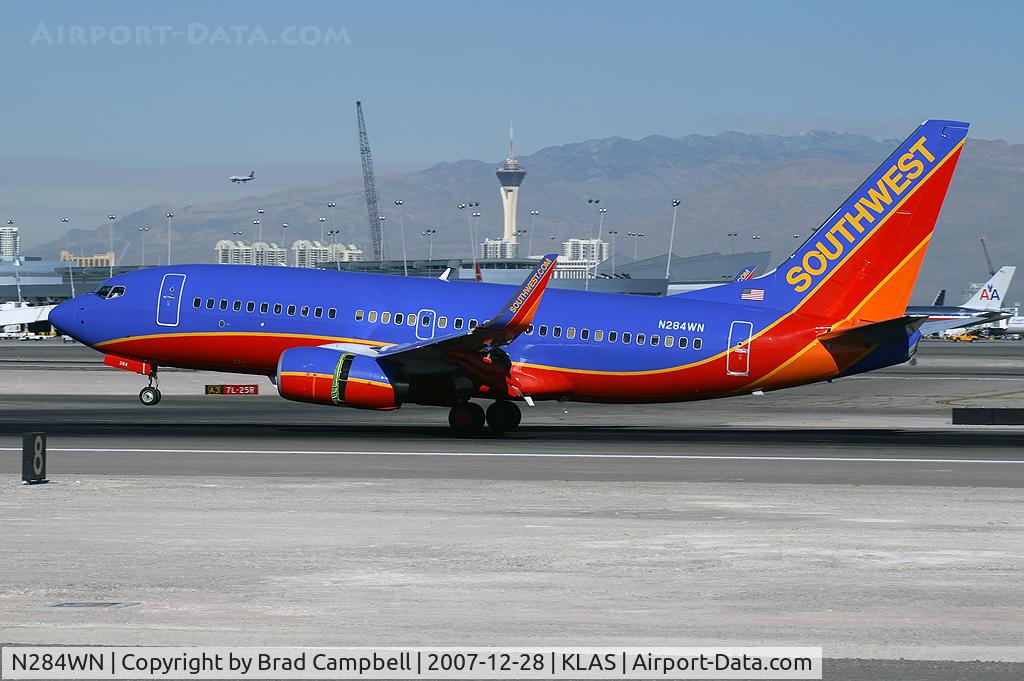 N284WN, 2007 Boeing 737-7H4 C/N 32535, Southwest Airlines / 2007 Boeing 737-7H4