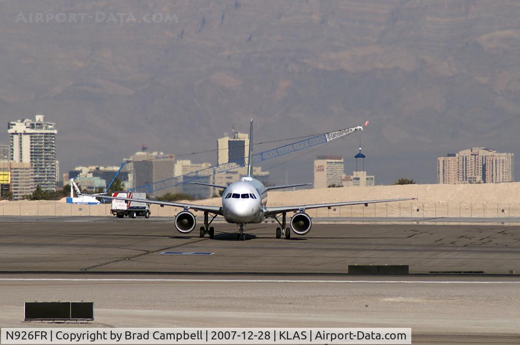 N926FR, 2004 Airbus A319-111 C/N 2198, Frontier Airlines - 'Domino - Black Tail Deer Fawn' / 2004 Airbus A319-111