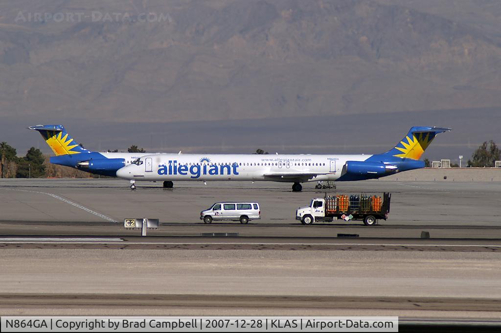 N864GA, 1989 McDonnell Douglas MD-83 (DC-9-83) C/N 49912, Allegiant Air / 1989 McDonnell Douglas DC-9-83(MD-83)