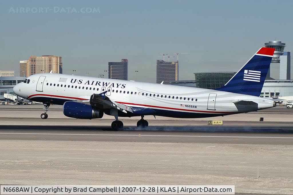 N668AW, 2002 Airbus A320-232 C/N 1764, US Airways / 2002 Airbus A320-232