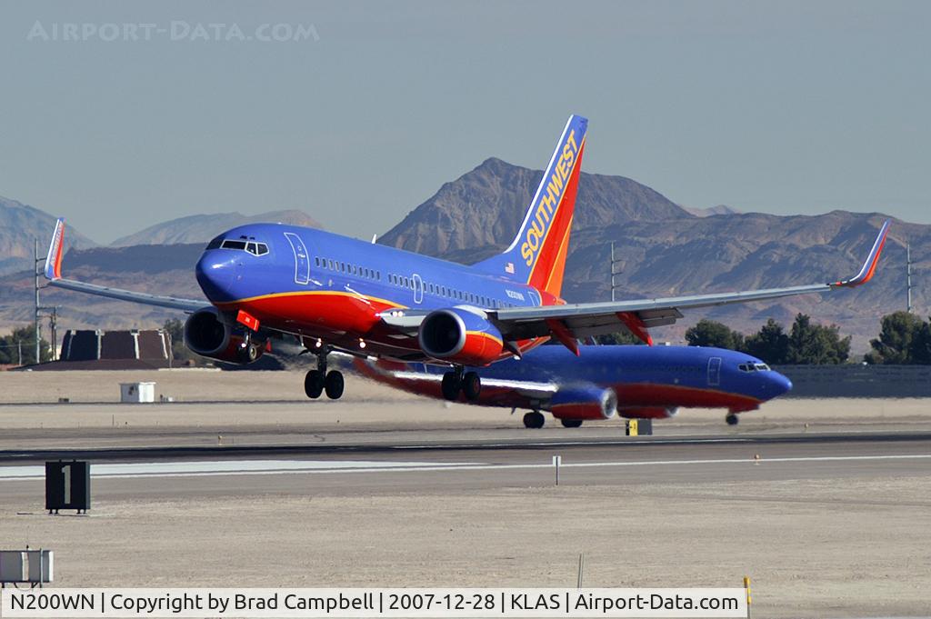 N200WN, 2005 Boeing 737-7H4 C/N 32482, Southwest Airlines / 2005 Boeing 737-7H4