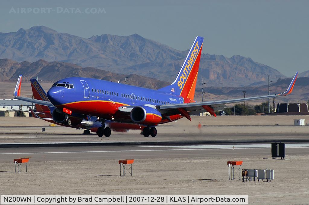 N200WN, 2005 Boeing 737-7H4 C/N 32482, Southwest Airlines / 2005 Boeing 737-7H4