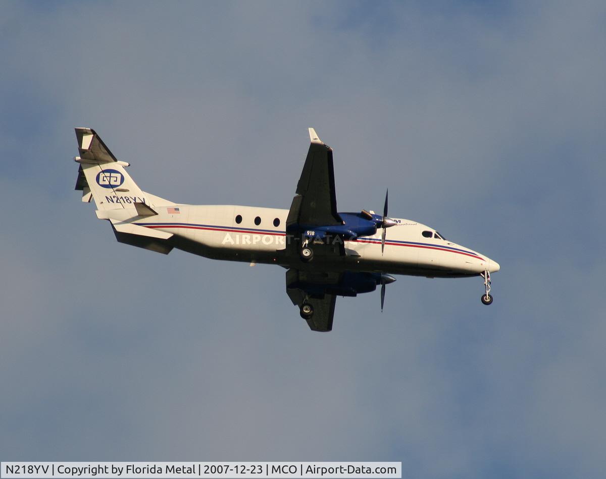 N218YV, 1996 Beech 1900D C/N UE-218, Gulfstream