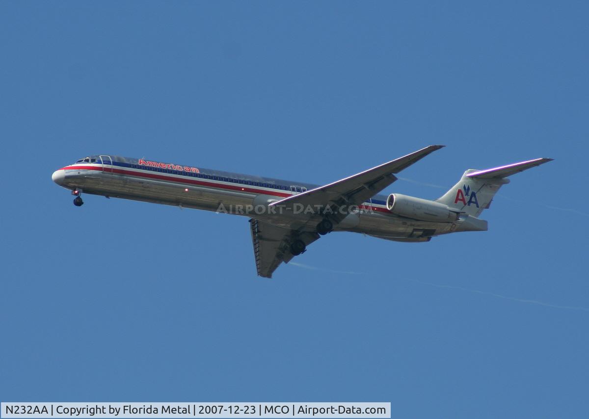 N232AA, 1983 McDonnell Douglas MD-82 (DC-9-82) C/N 49179, American